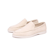 The Bayswater — Driving Loafers — Cream