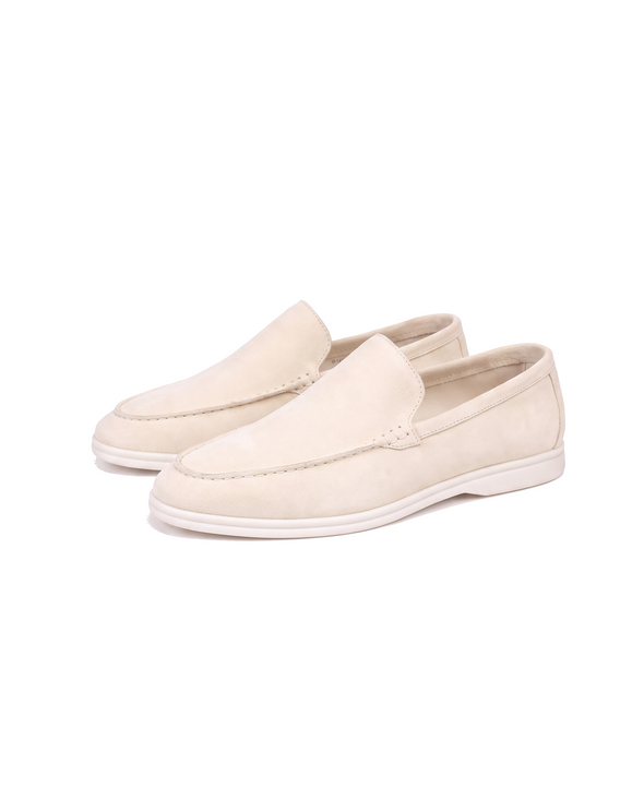 The Bayswater — Driving Loafers — Cream