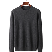 The Berkeley — Merino Crewneck — Dark Gray