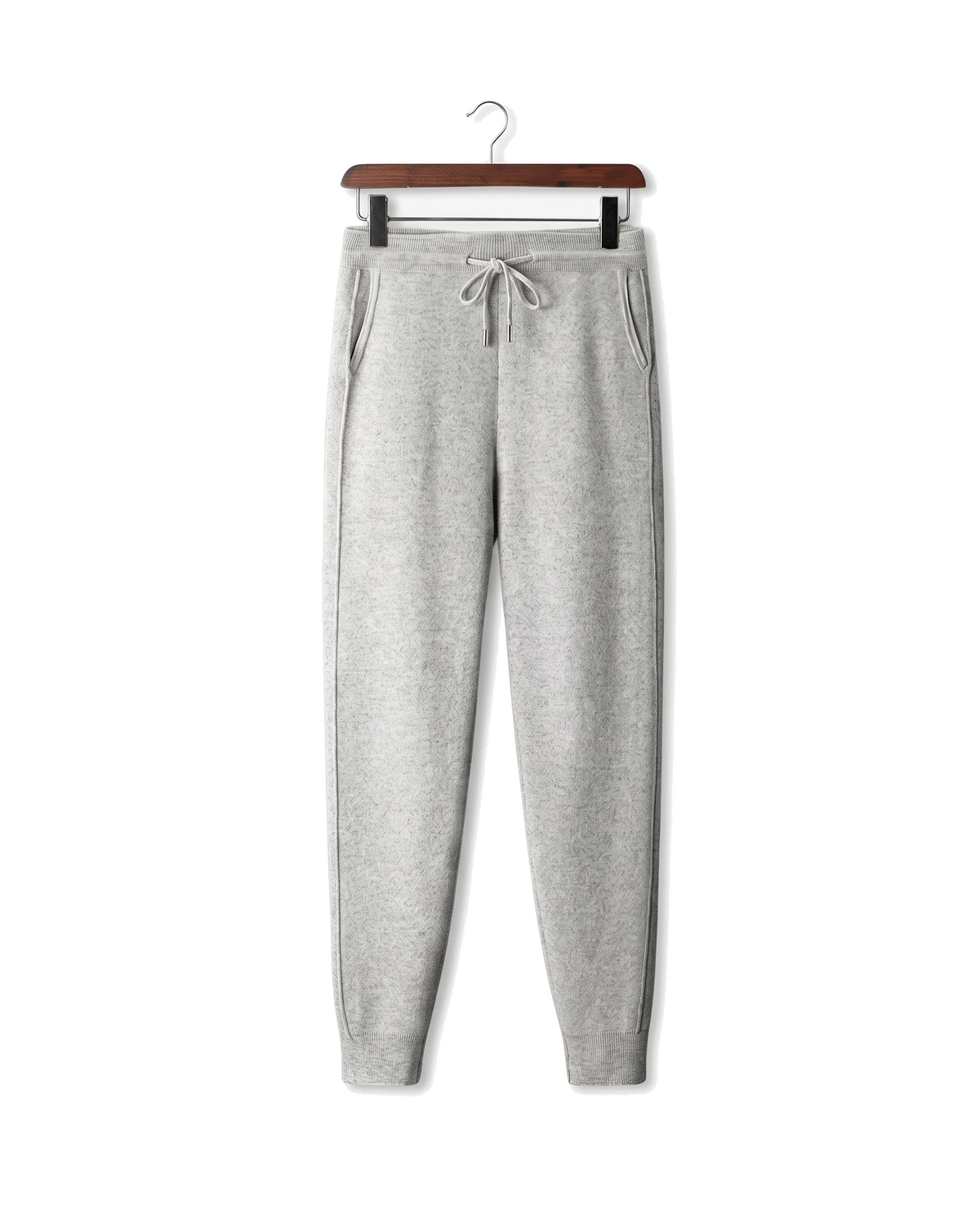 The Grafton merino joggers — Light Gray