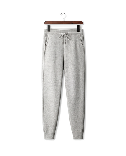 The Grafton merino joggers — Light Gray