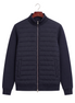 The Kensington — Quilted Knit Hybrid Jacket — front