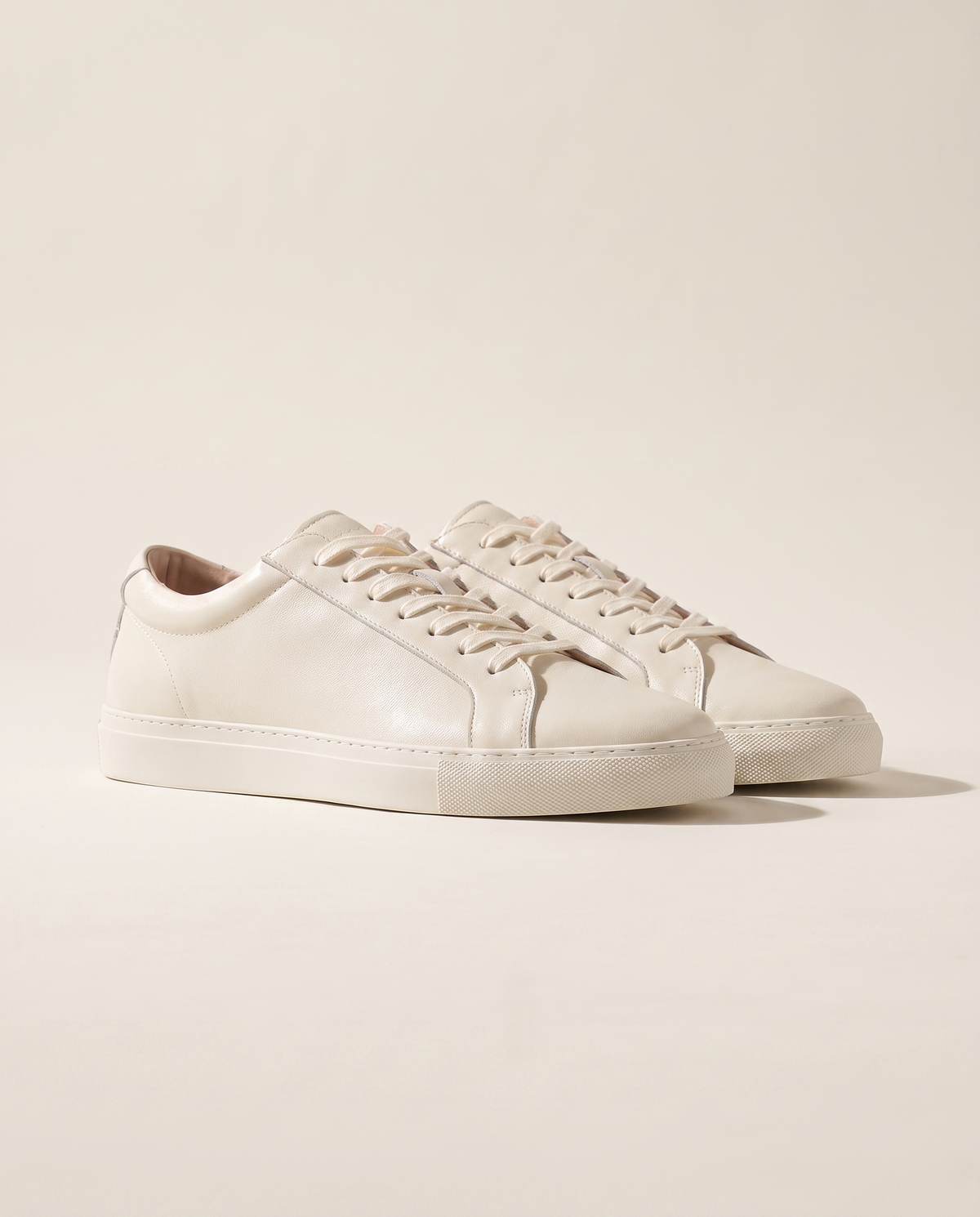 The Stanmore leather sneakers, three-quarter view