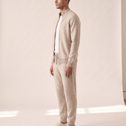 The Richmond merino wool two-piece set shown in side profile