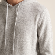 Close-up of the hood drawstring on The Ashdown