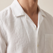 Close-up of the camp collar on The Wilton
