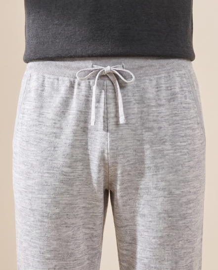 Close-up of the drawstring waistband on The Grafton