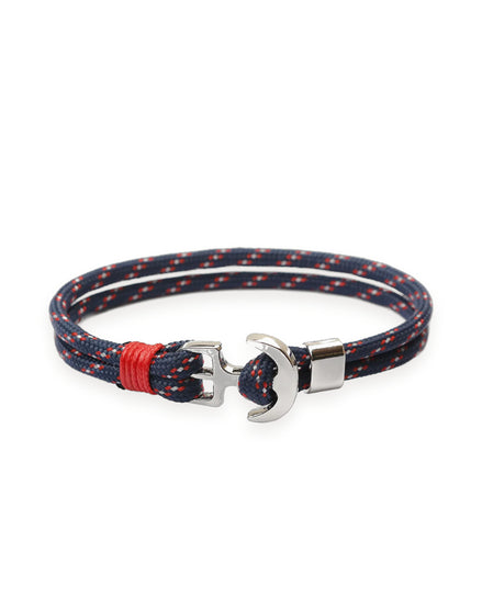 The Hythe Anchor Cord Bracelet
