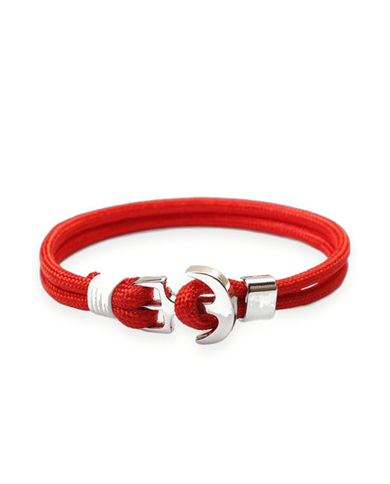 The Hythe Anchor Cord Bracelet
