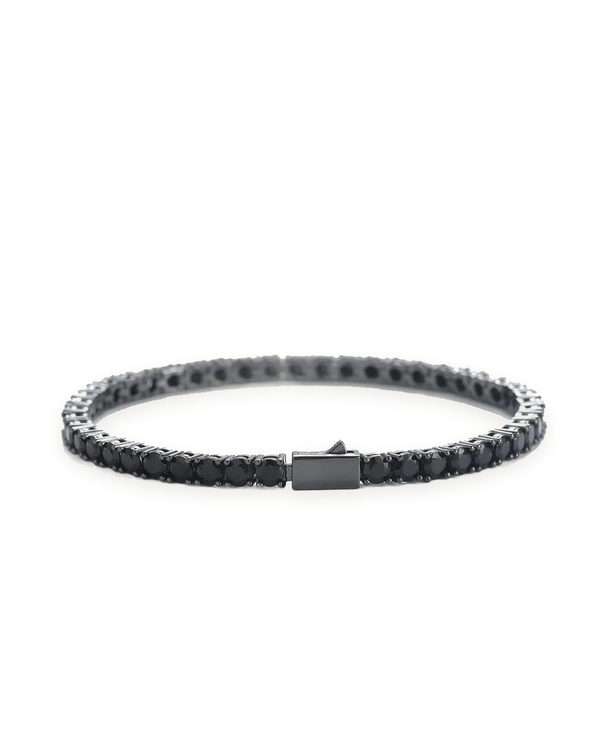 The Onslow Black Stone Tennis Bracelet