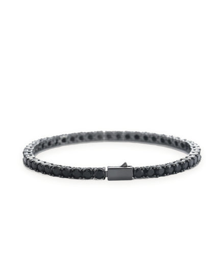 The Onslow Black Stone Tennis Bracelet