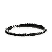 The Onslow Black Stone Tennis Bracelet