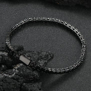 The Onslow Black Stone Tennis Bracelet