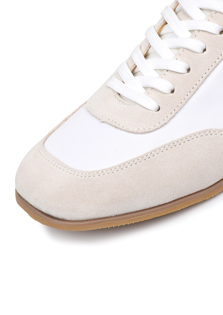 Close-up of the suede toe on The Petersham