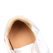 The woven midfoot panel on The Petersham, seen from above