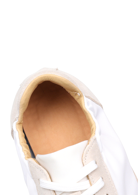 The woven midfoot panel on The Petersham, seen from above