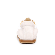The Petersham trainer in ivory, seen from behind